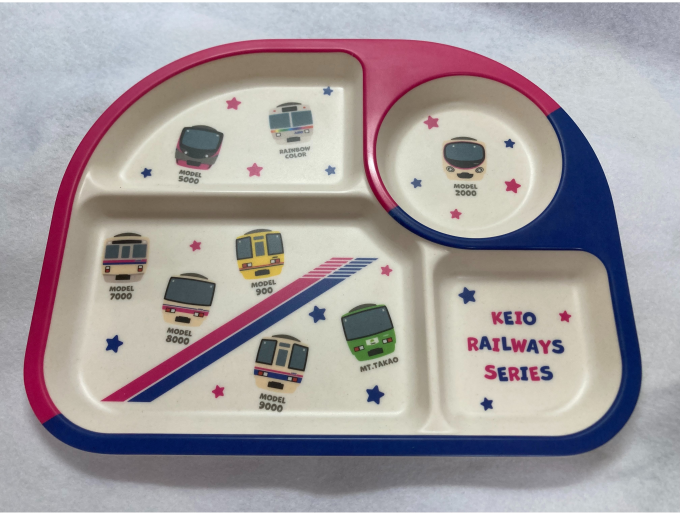 バンブーファイバーランチプレート